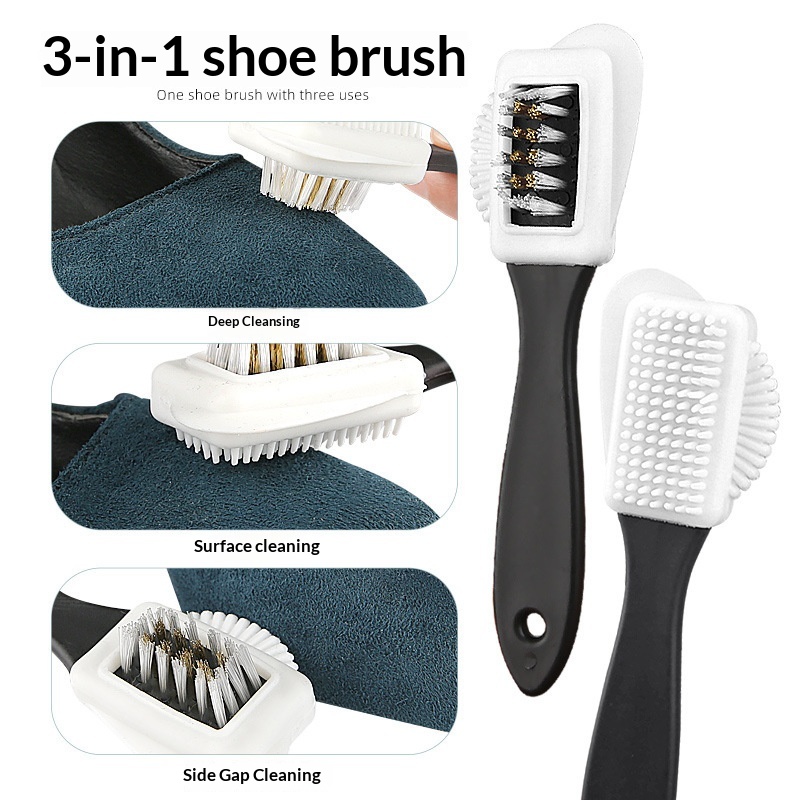1/2pcs 3 Side Cleaning Conveni - Shoe Cleaning Brush review and price