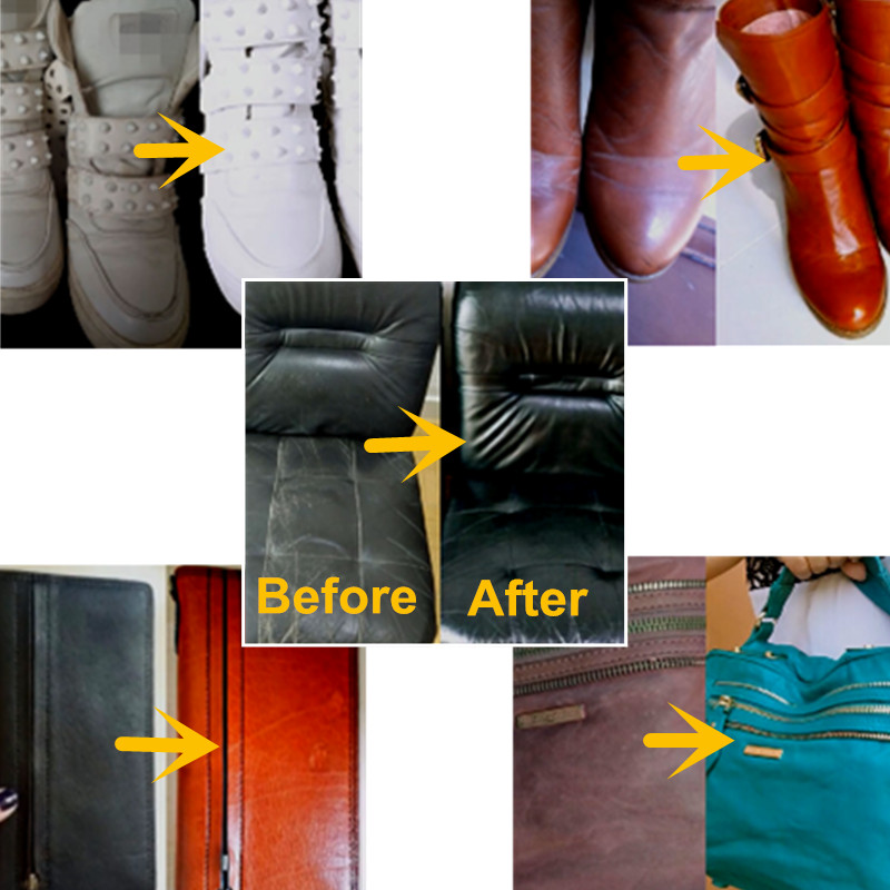 Car Leather Vinyl Repair Kit L - Leather Shoe Polish review and price