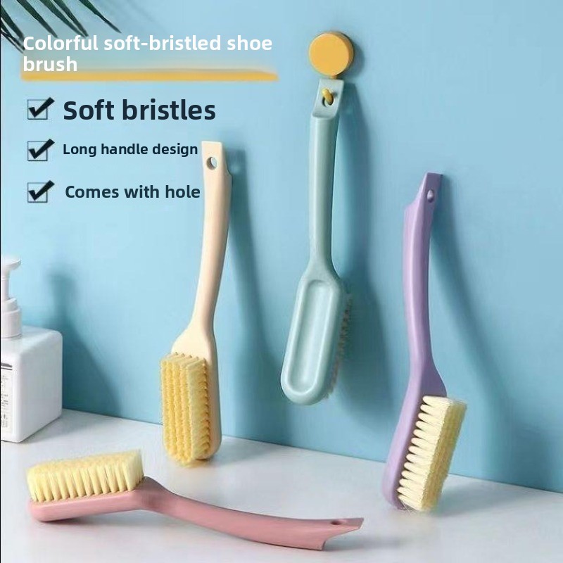 Soft Bristle Shoe Brush Long H - Sneaker Care Spray review and price
