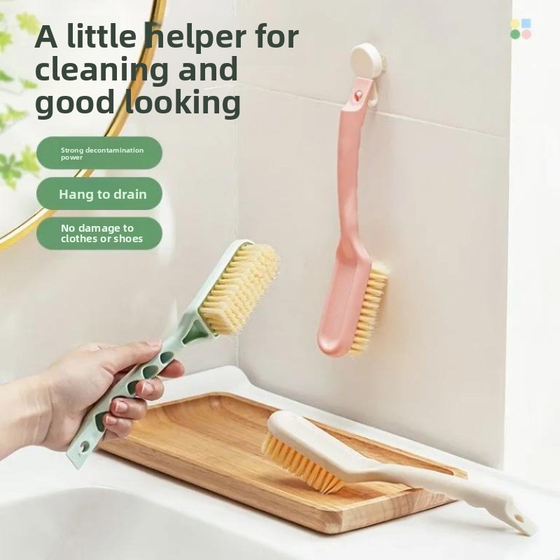 Soft Bristle Shoe Brush Long H - Sneaker Care Spray review and price