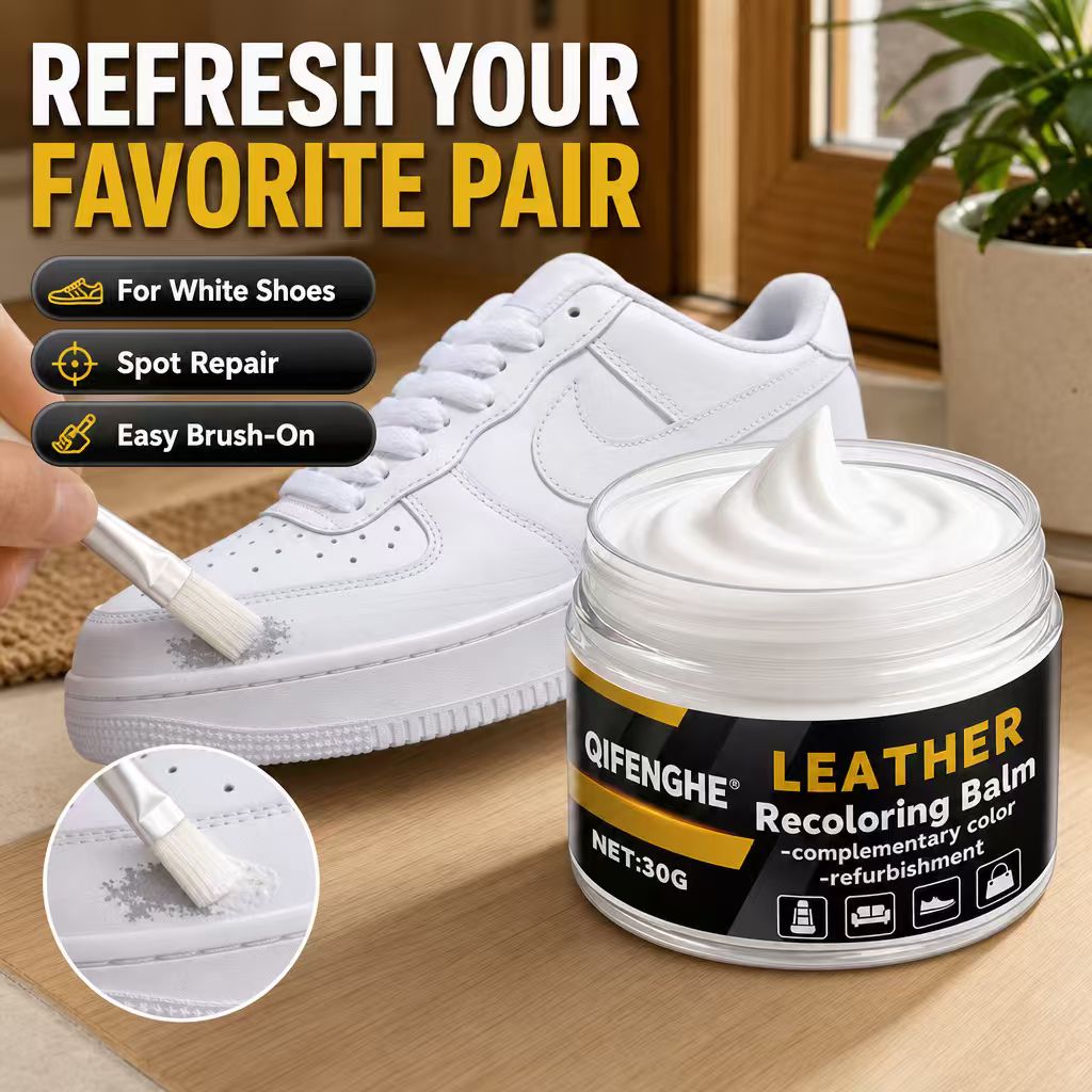 Easy White Shoe Touch-Up Balm  - Shoe Brush review and price